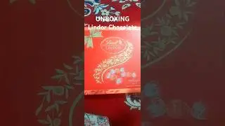 Unboxing Lindt Lindor Chocolates | Smooth,Rich & Decadent #shorts #youtubeshorts #kiaraadvani #viral