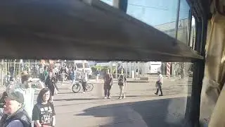 Еду в автобусе Ikarus - 55 Lux с выставки SPBTransportFest2024