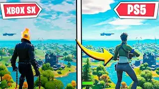 PS5 & XBOX Series X in Fortnite 🤔 Welche NEUE KONSOLE ist BESSER? | 4K