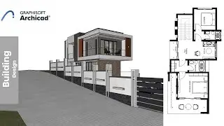 ArchiCAD Tutorial - Building design modeling.