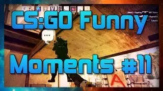 CS:GO - I'M STUCK IN THE WOOD! (Funny Moments #11)