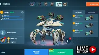 War Robots Live Stream New Imugi Update 8.7 Review How Good Is It? 