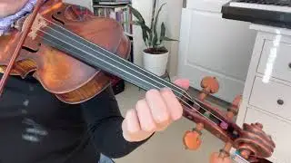 Eb Natural Minor Scale Violin Tutorial