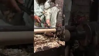 Forging Lathing Threading handle factory! #metal #woodworking #blacksmith #wow #amazing #skills