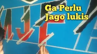 Cara cepat membuat tulisan di dinding