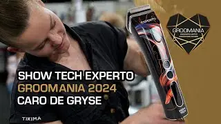 Dog Grooming at Groomania 2024 | Caro De Gryse and the Experto
