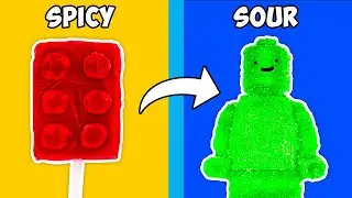 Spicy Vs Sour LEGO Candy