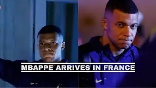 🥺Sad Mbappe and France national team Arrives in France after defeat against Argentina in World Cup