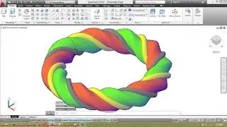 How to Make a Bracelet in AutoCAD 3D Modeling Demo Class One