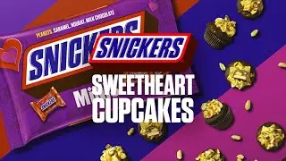 SNICKERS Sweetheart Cupcakes