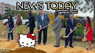 Universal Breaks Ground on Orlando Affordable Housing Project, Hello Kitty Store Theming Disappears
