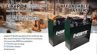 25.6V230Ah Small size pallet truck battery