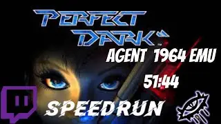 SPEEDRUN PERFECT DARK Agent% 51:44