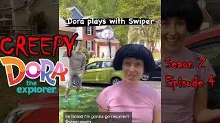 Dora plays with Swiper