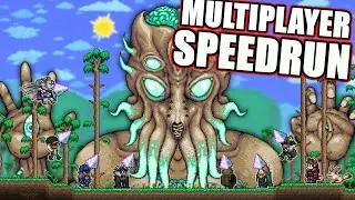 Terraria Veterans do mildly hilarious speedrunning (and break the game) [2]