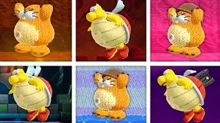 Poochy & Yoshi's Woolly World - All Fortresses