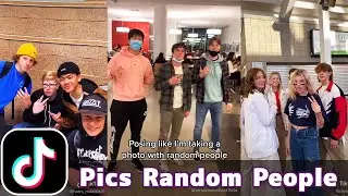 Taking Pics With Random People | TikTok Compilation