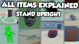All Items Explained / Item Guide | New jojo game! | Stand Upright Roblox