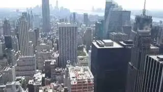 Top of the rock, Rockefeller center, New York city
