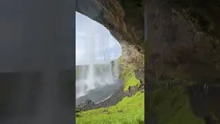 Seljalandsfoss Waterfall Iceland #shorts #iceland #icelandtravel