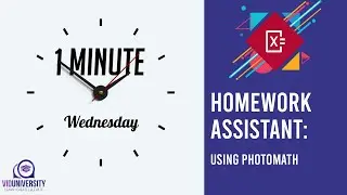 1 MINUTE WEDNESDAY - PHOTOMATH