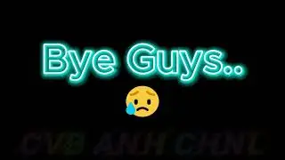 This Will Be My Last Video.. 😔 || Roblox Edits || CVB ANH CHNL