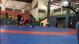 Firman (KPR) VS Surya Purnama Aji (KTM), Wrestling Freestyle 65 Kg Men. Qual. 2022