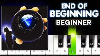 Djo – End Of Beginning | Easy Piano Tutorial for Beginners