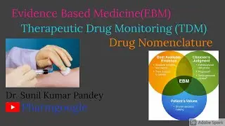 Evidence based Medicine - EBM II Therapeutic Drug Monitoring - TDM II Drug Nomenclature II CBME II