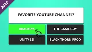 How to make Quiz Game with Multiple Choices in Unity | Part 2