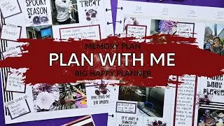 2024 MEMORY PLANNER PLAN WITH ME- BIG HAPPY PLANNER- Week 43