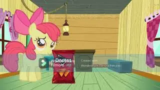 Applebloom se come los Doritos de Sweetie Belle
