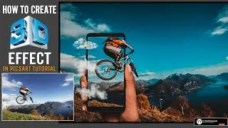 3D Editing How To Make 3d Manipulation Effect In Picsart Tutorial Ios And Android (YV PHOTOGRAPHY)