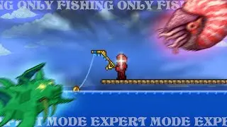 Terraria, But I Can Only Use Fishing Items