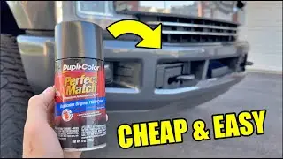 DIY Professional Spray Paint Job On My F250! (NO EXPERIENCE REQUIRED)