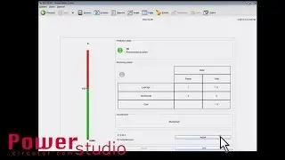 How does a scada screen work in PowerStudio Scada?