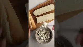 Olive Cheese Bread made with FAGE Sour Cream