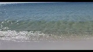 Close Waves on Beach, Pensacola Fl. 2D 1080p