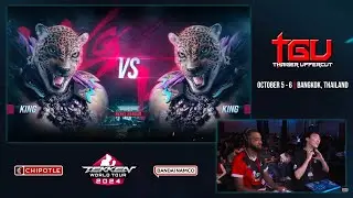 POLTAN(king) vs THE JON(King) tekken 8 TWT 2024 Thaiger uppercut