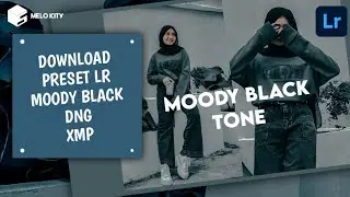 Preset Lr MOODY BLACK BLUEDRU free download 2021 __ melo kity