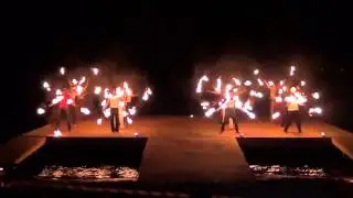 Фаер шоу Массовый номер дабл стафф WAFEst  2013