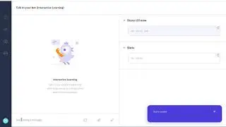 Rasa X Tutorial 1: Constructing a Basic AI Assistant