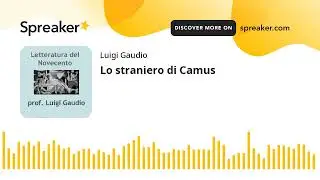Lo straniero di Camus