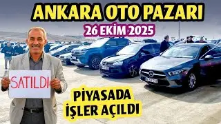 ANKARA AUTO MARKET - OCTOBER 26, 2025 | Second-Hand Car Prices and Second-Hand Car Market