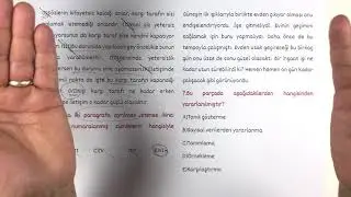 Paragraf Soru Çözümü / KARMA / RÜŞTÜ HOCA