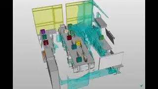 Air renewal and forced ventilation in office space