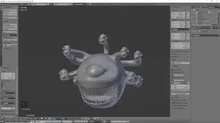 Beholder Mini 3D Modeling Blender Tutorial | Christmas 2018!