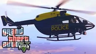 GTA 5 LSPDFR - The British Way #22 - Police Air Support Heli