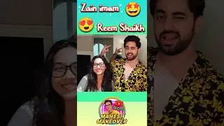 ज़ैन इमाम और रीम शेख 😍 #shorts  #zainimam #reemshaikh #fanclub #fans