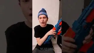 НЁРФ БИТВА за КИНДЕР СЮРПРИЗ🥚❤ Малой& Борька 